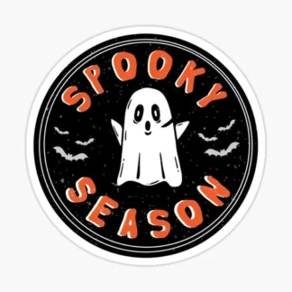ghost halloween sticker spooky season
