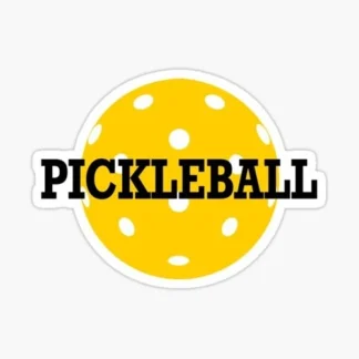 pickleball sports sticker funny cool