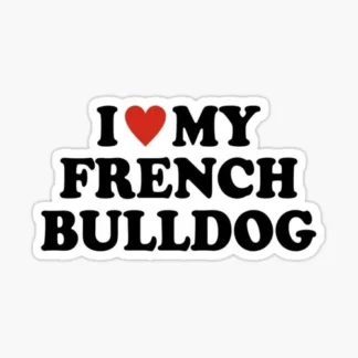 i love my german shepard sticker car bumper truck van