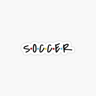 soccer Sticker laptop/ tumbler / wall sticker