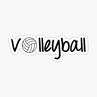 volleyball  Sticker laptop/ tumbler / wall sticker